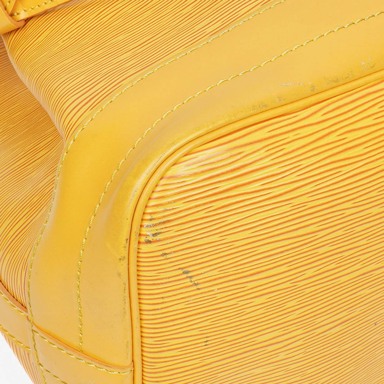 Louis Vuitton Noe Grande GM Yellow Epi Leather Shoulder Bag