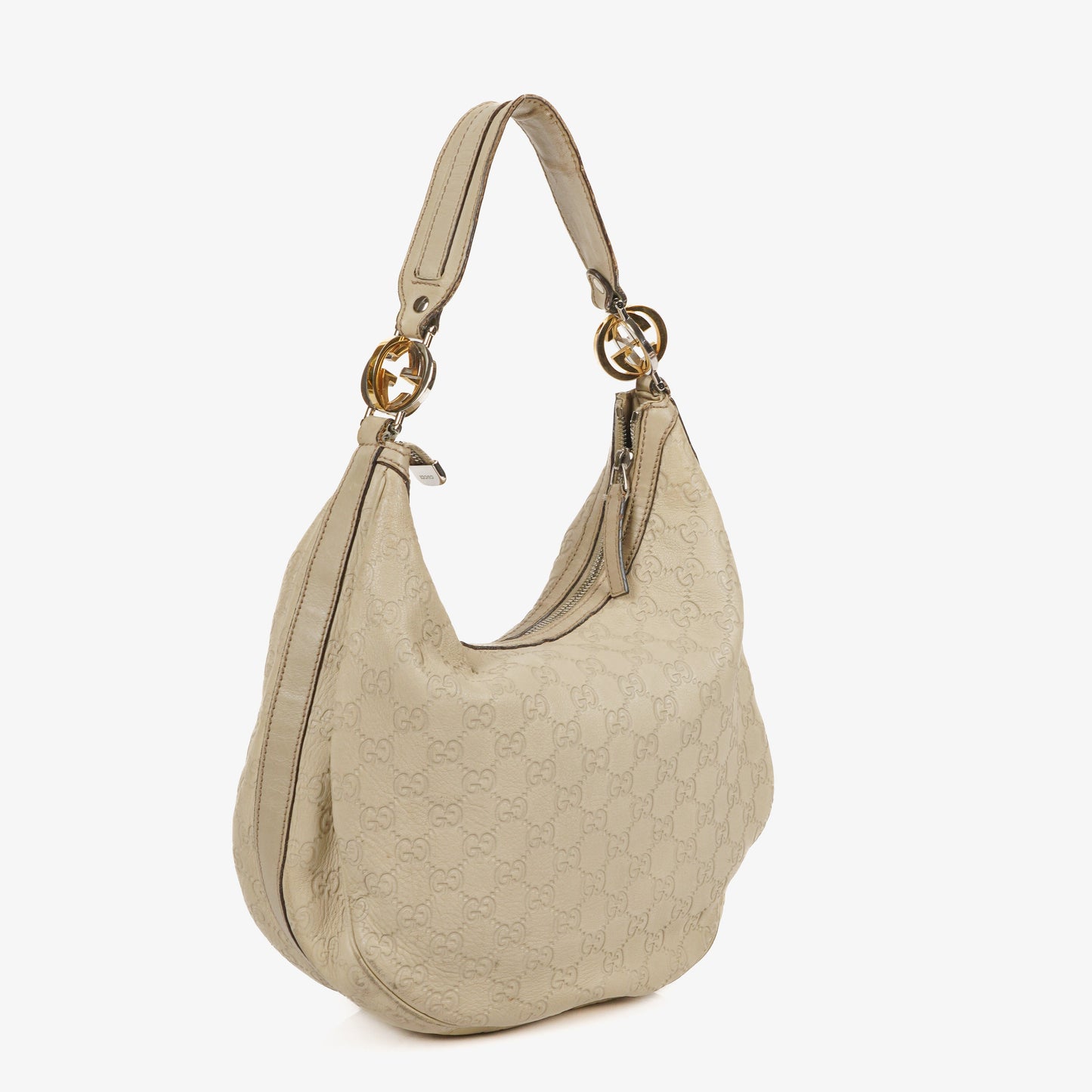 Gucci Guccissima Twins Hobo Bag