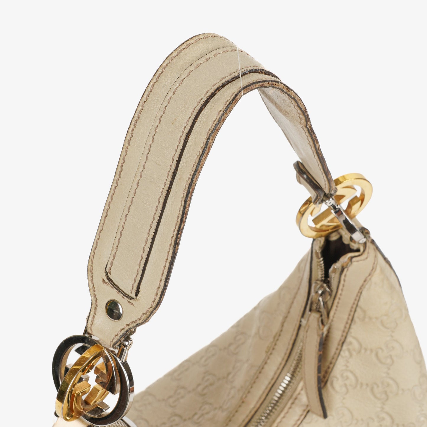 Gucci Guccissima Twins Hobo Bag