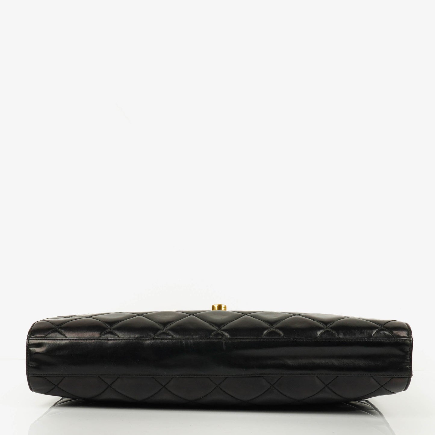 Chanel CC Maxi Logo Black Briefcase