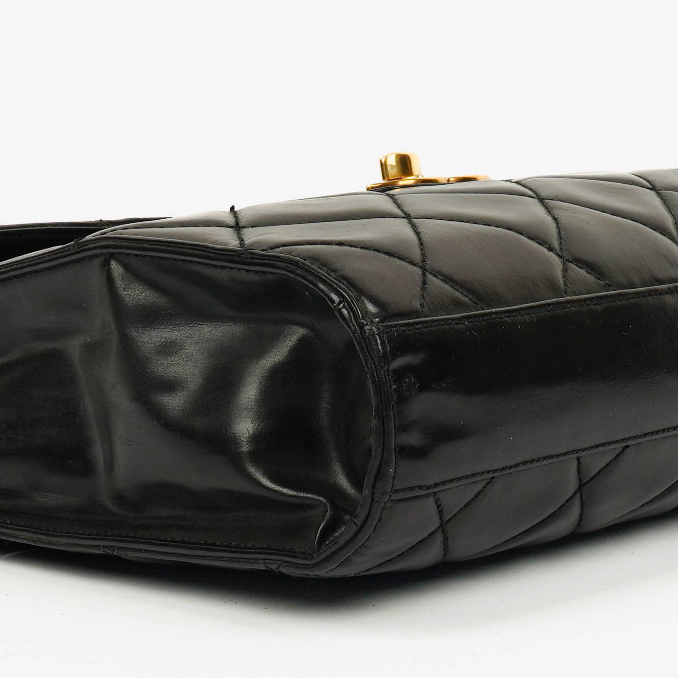 Chanel CC Maxi Logo Black Briefcase