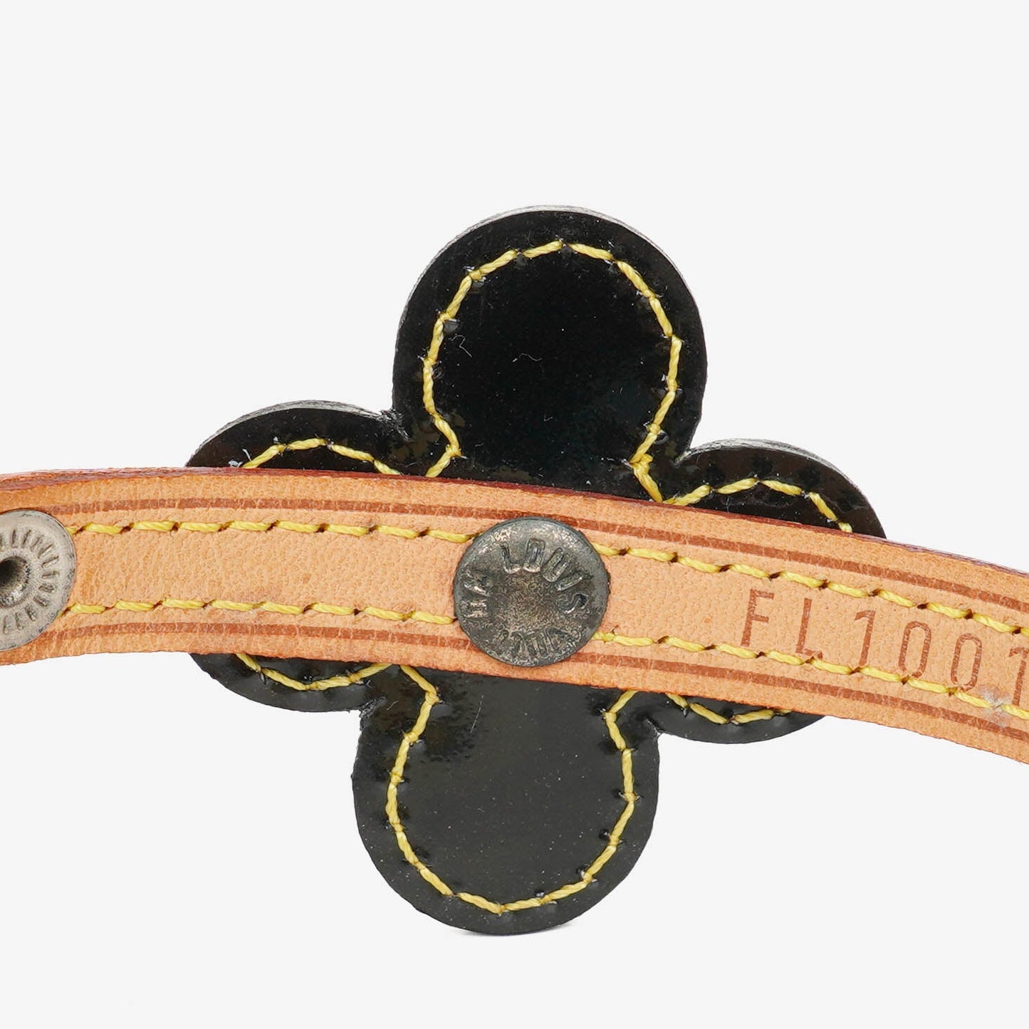Louis Vuitton Monogram Vernis Lexington Fleurs Wrap Bracelet