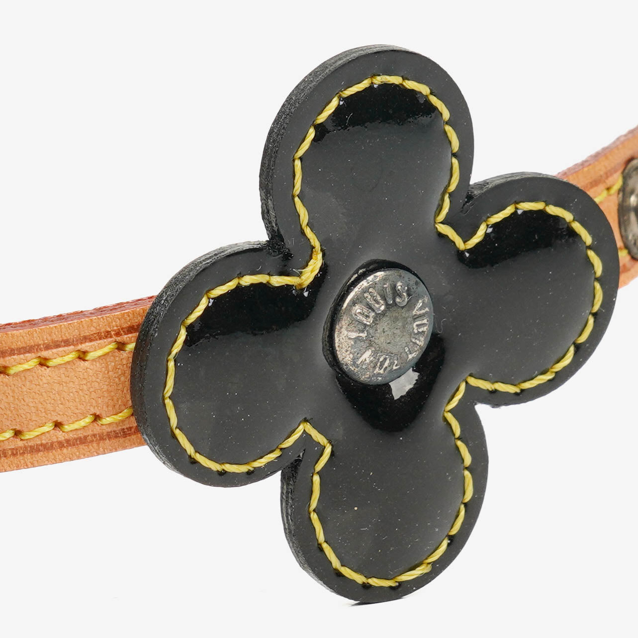 Louis Vuitton Monogram Vernis Lexington Fleurs Wrap Bracelet