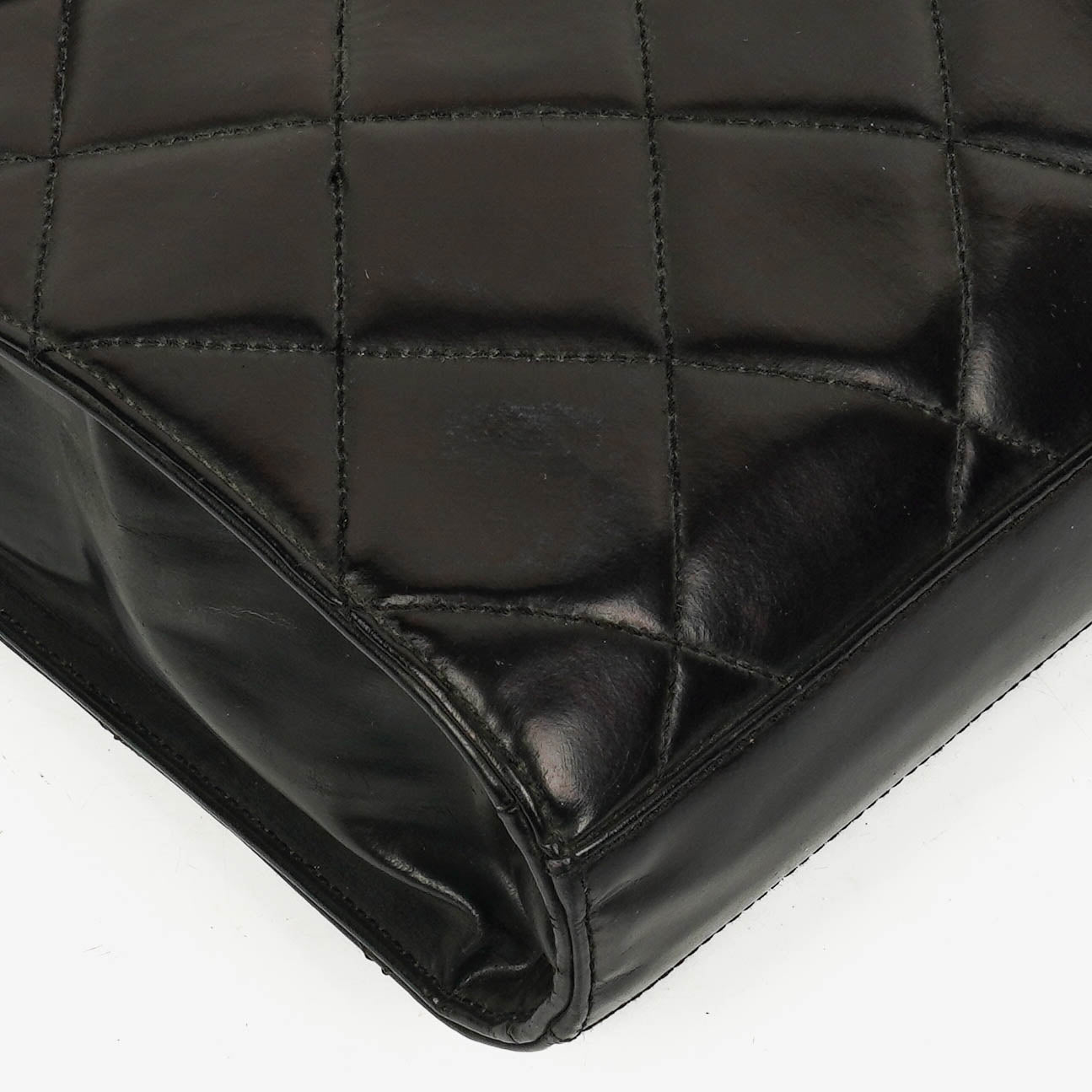 Chanel CC Maxi Logo Black Briefcase