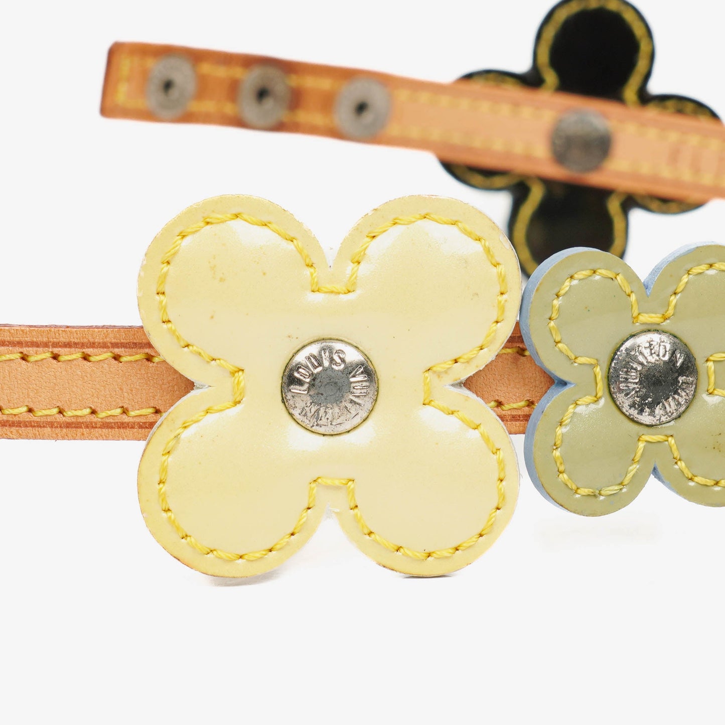 Louis Vuitton Monogram Vernis Lexington Fleurs Wrap Bracelet