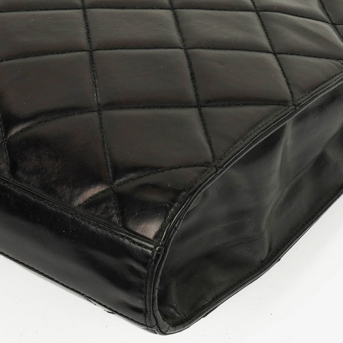Chanel CC Maxi Logo Black Briefcase