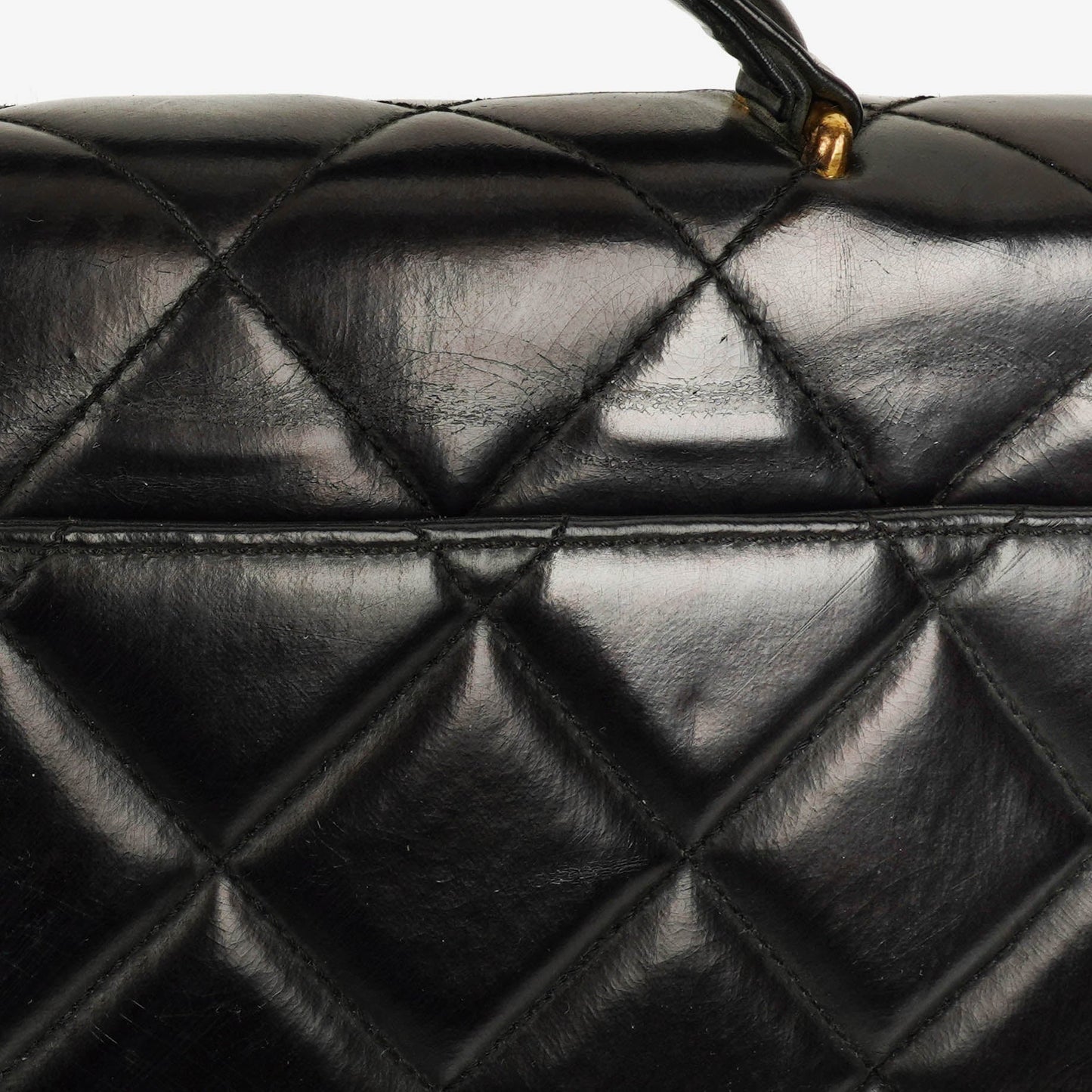 Chanel CC Maxi Logo Black Briefcase
