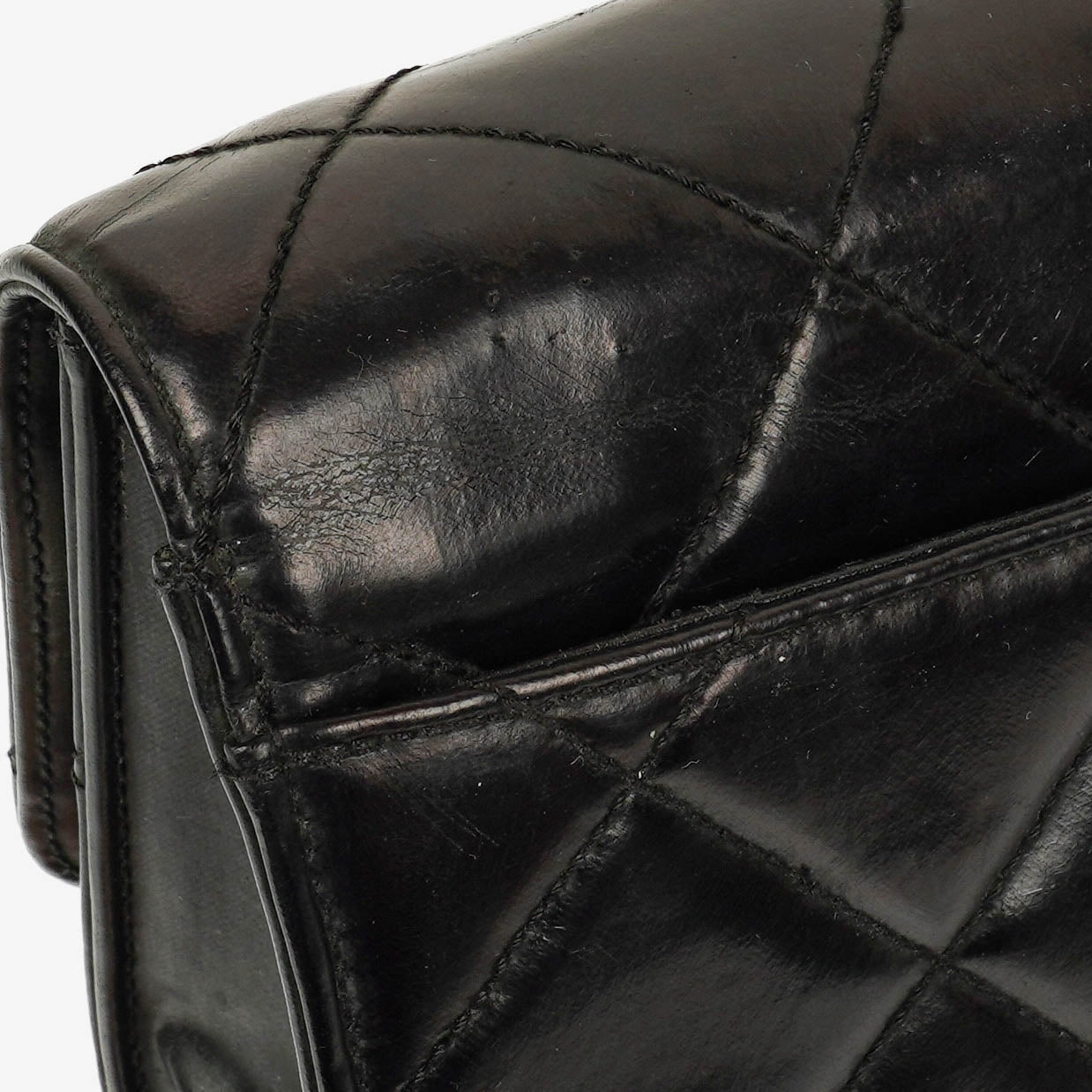 Chanel CC Maxi Logo Black Briefcase