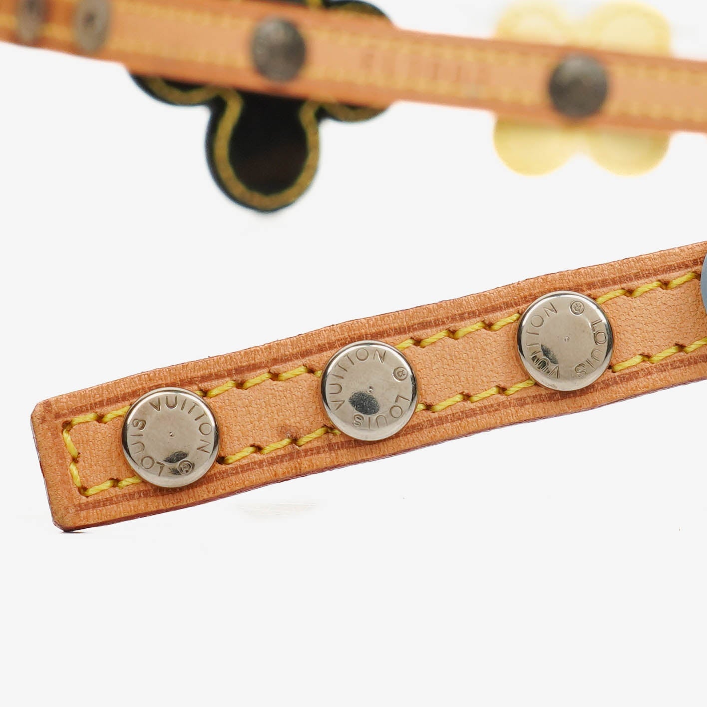 Louis Vuitton Monogram Vernis Lexington Fleurs Wrap Bracelet