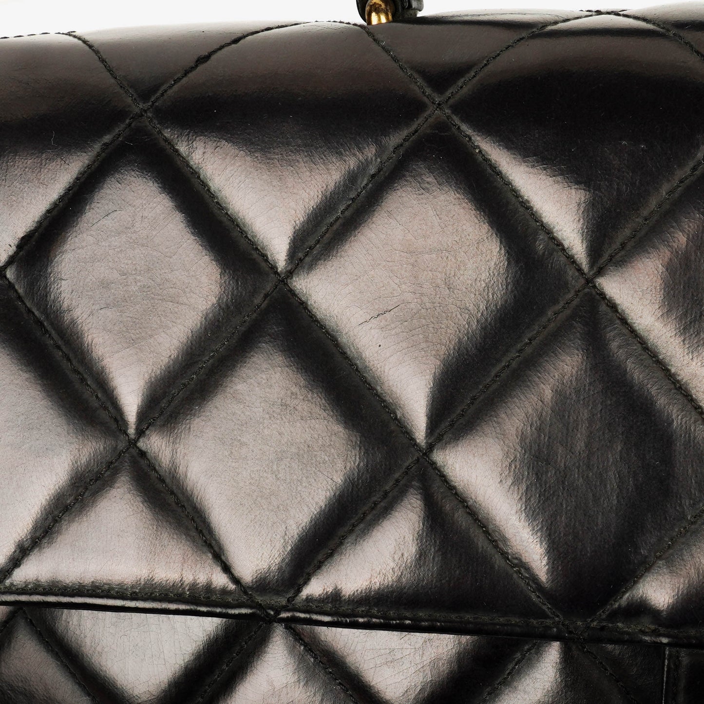 Chanel CC Maxi Logo Black Briefcase