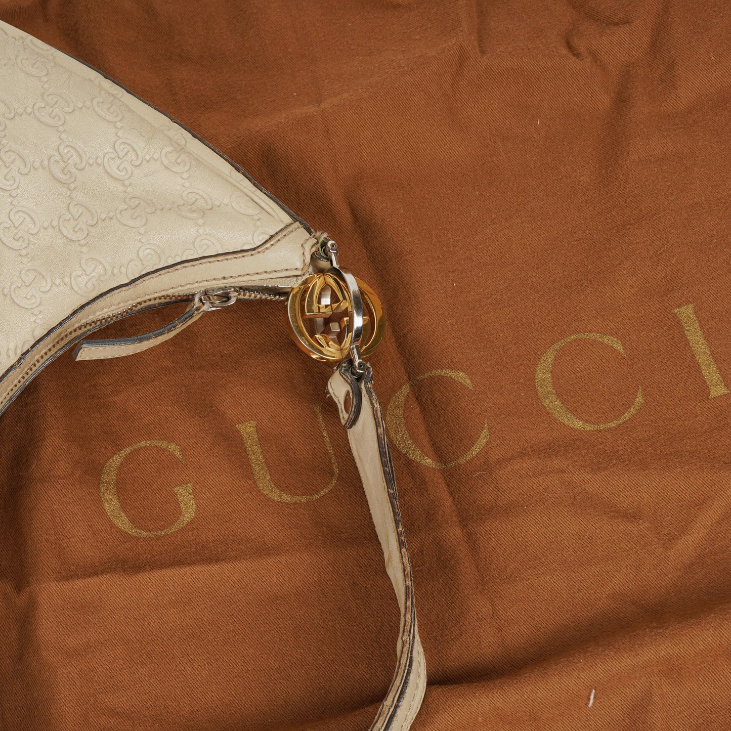 Gucci Guccissima Twins Hobo Bag