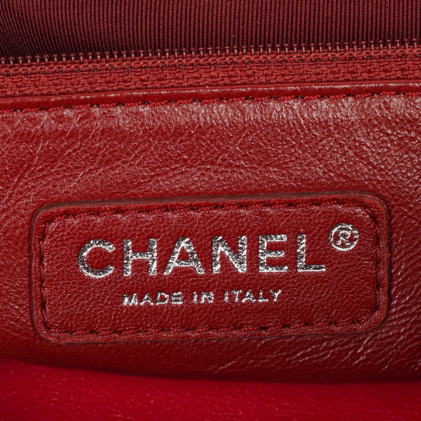 Chanel Patent Leather CC Accordion Flap Bag