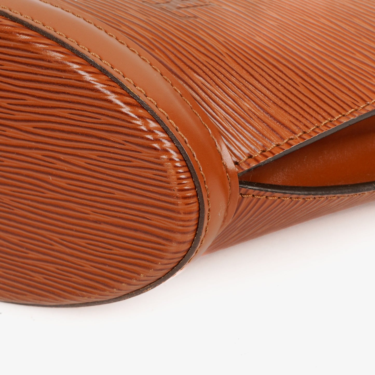 Louis Vuitton Brown EPI Leather Saint Jacques PM Shoulder Bag
