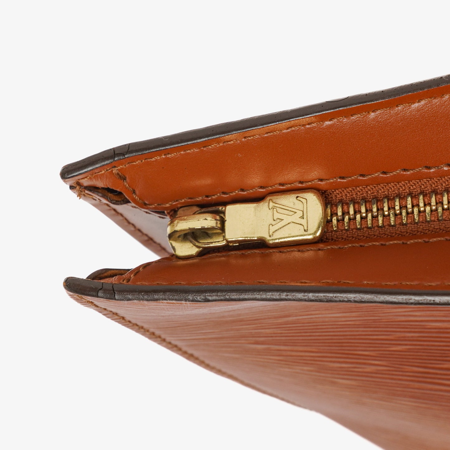 Louis Vuitton Brown EPI Leather Saint Jacques PM Shoulder Bag