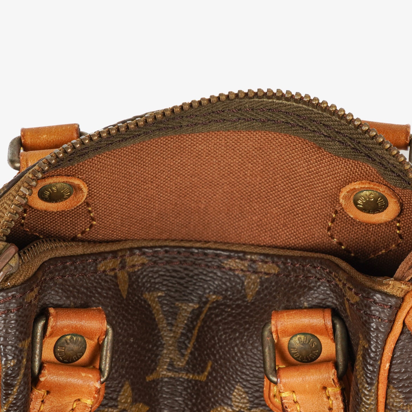 Louis Vuitton Nano  Monogram Canvas Mini Bag