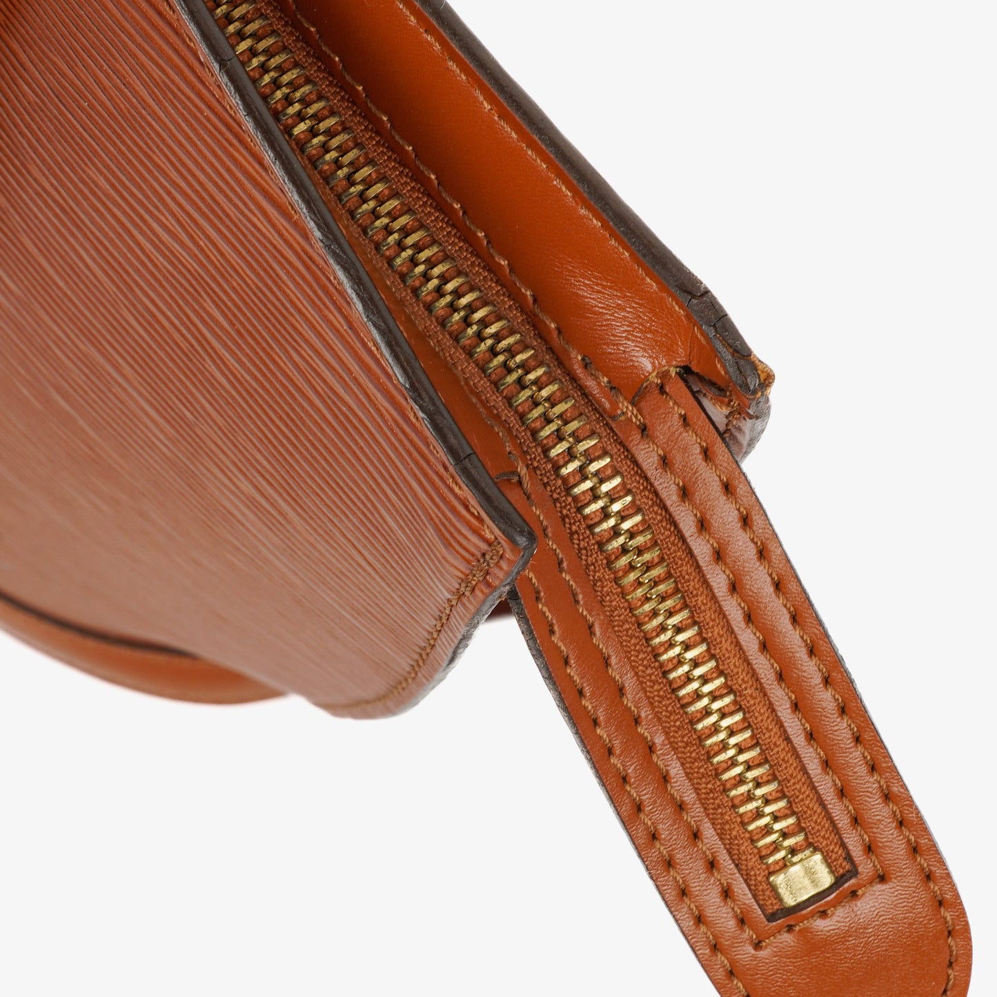 Louis Vuitton Brown EPI Leather Saint Jacques PM Shoulder Bag