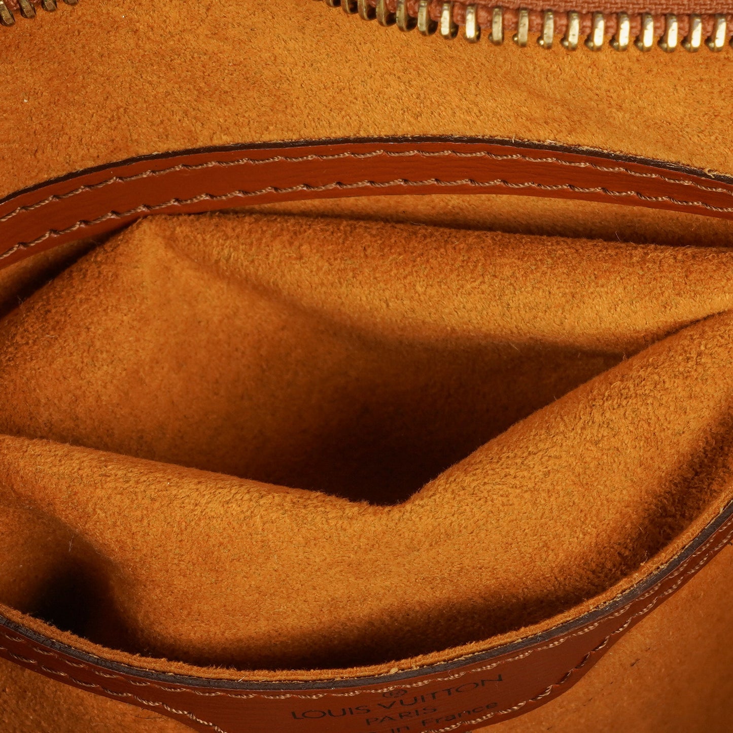 Louis Vuitton Brown EPI Leather Saint Jacques PM Shoulder Bag