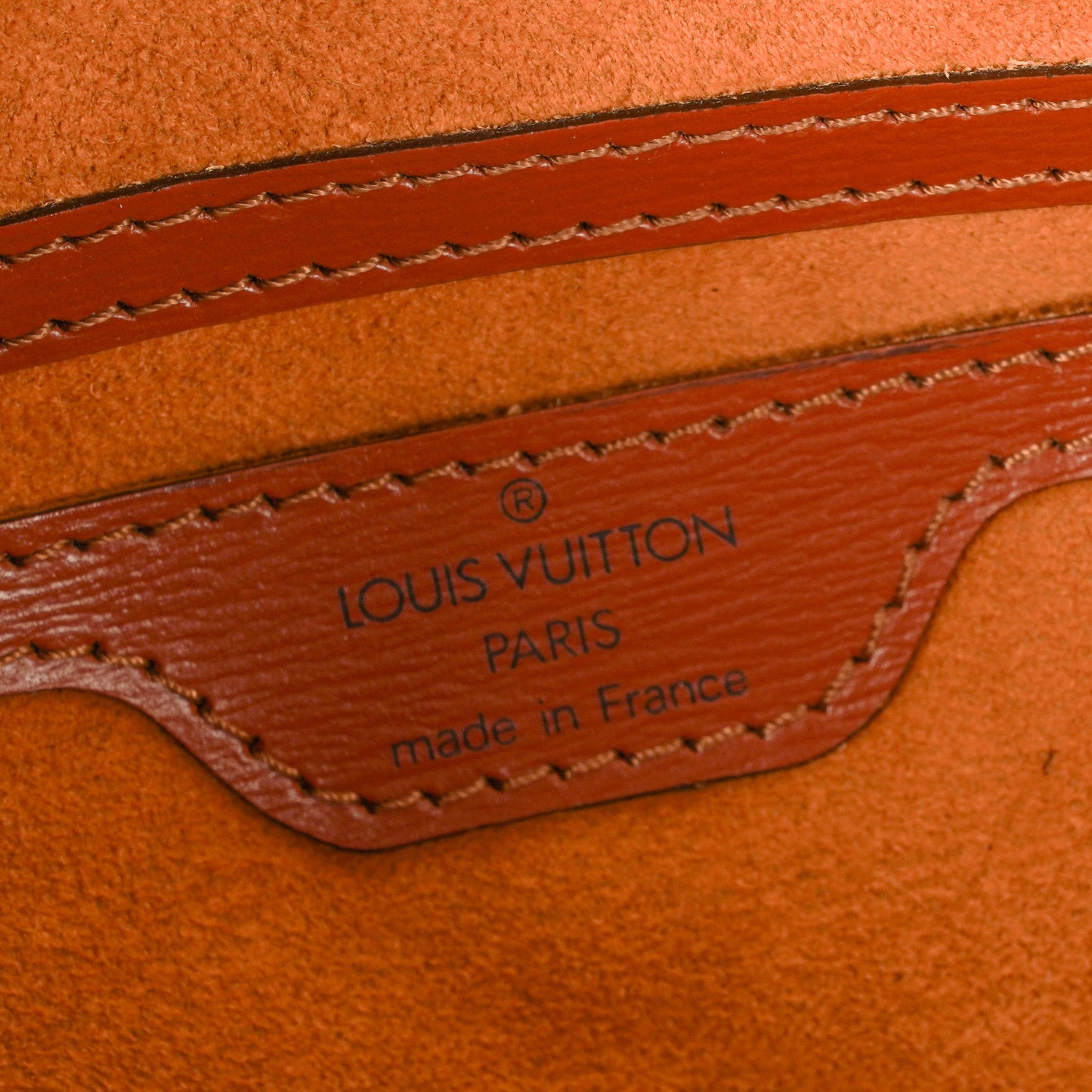 Louis Vuitton Brown EPI Leather Saint Jacques PM Shoulder Bag