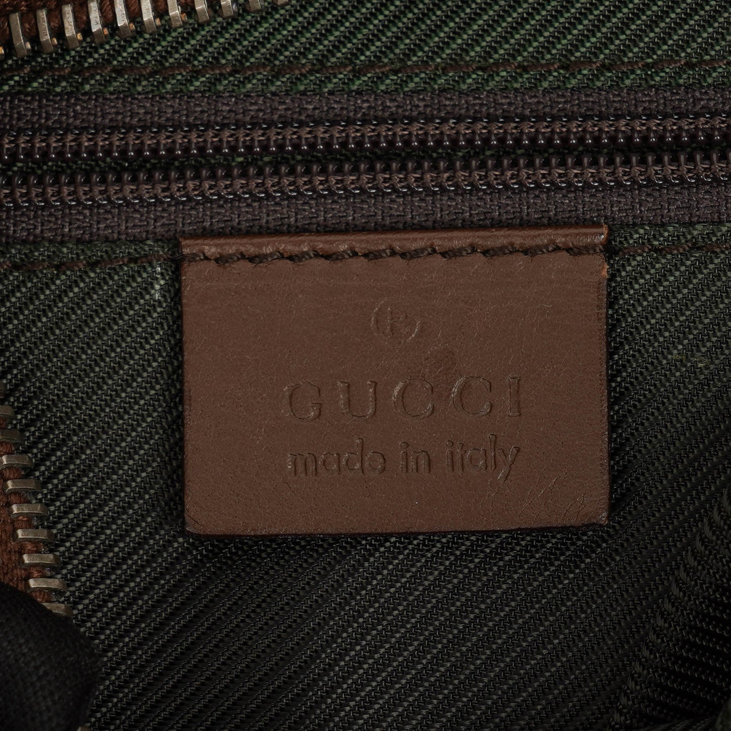Gucci Monogram GG Canvas and Leather Hobo Shoulder Bag