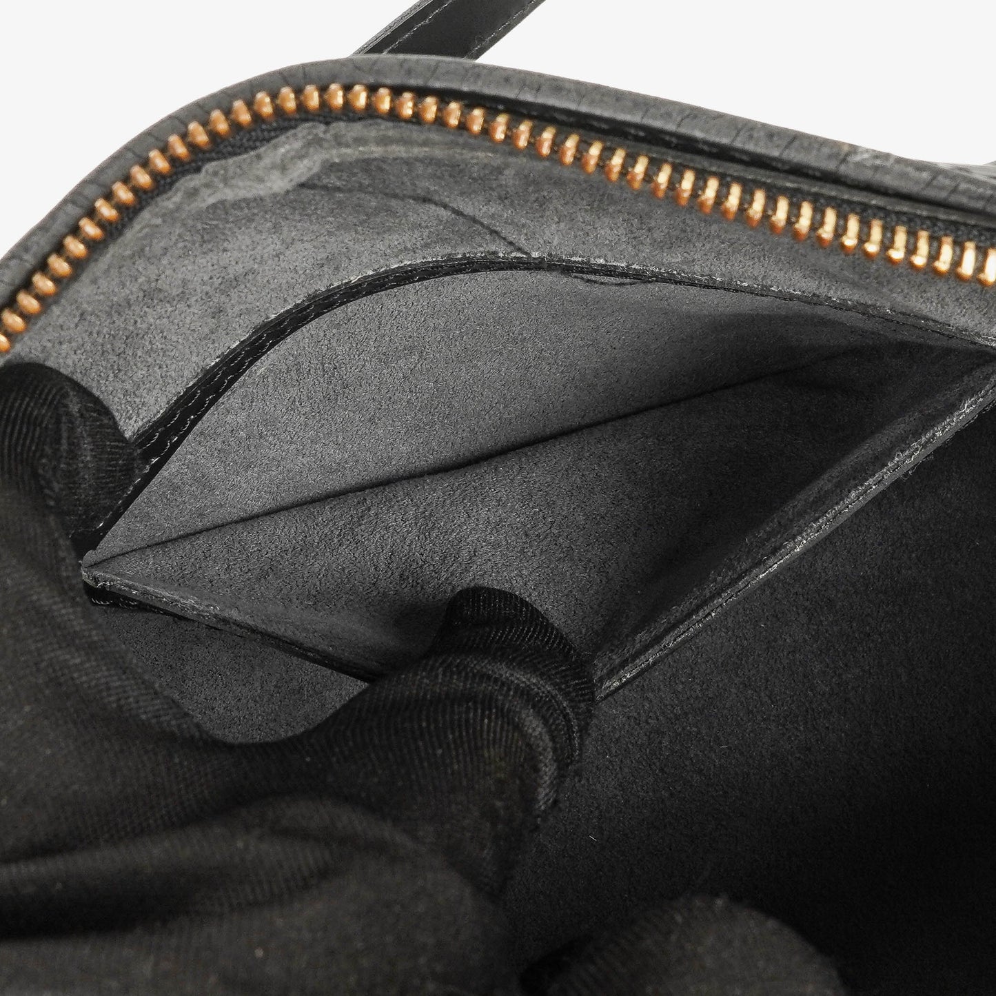 Louis Vuitton Soufflot Black EPI Leather Handbag