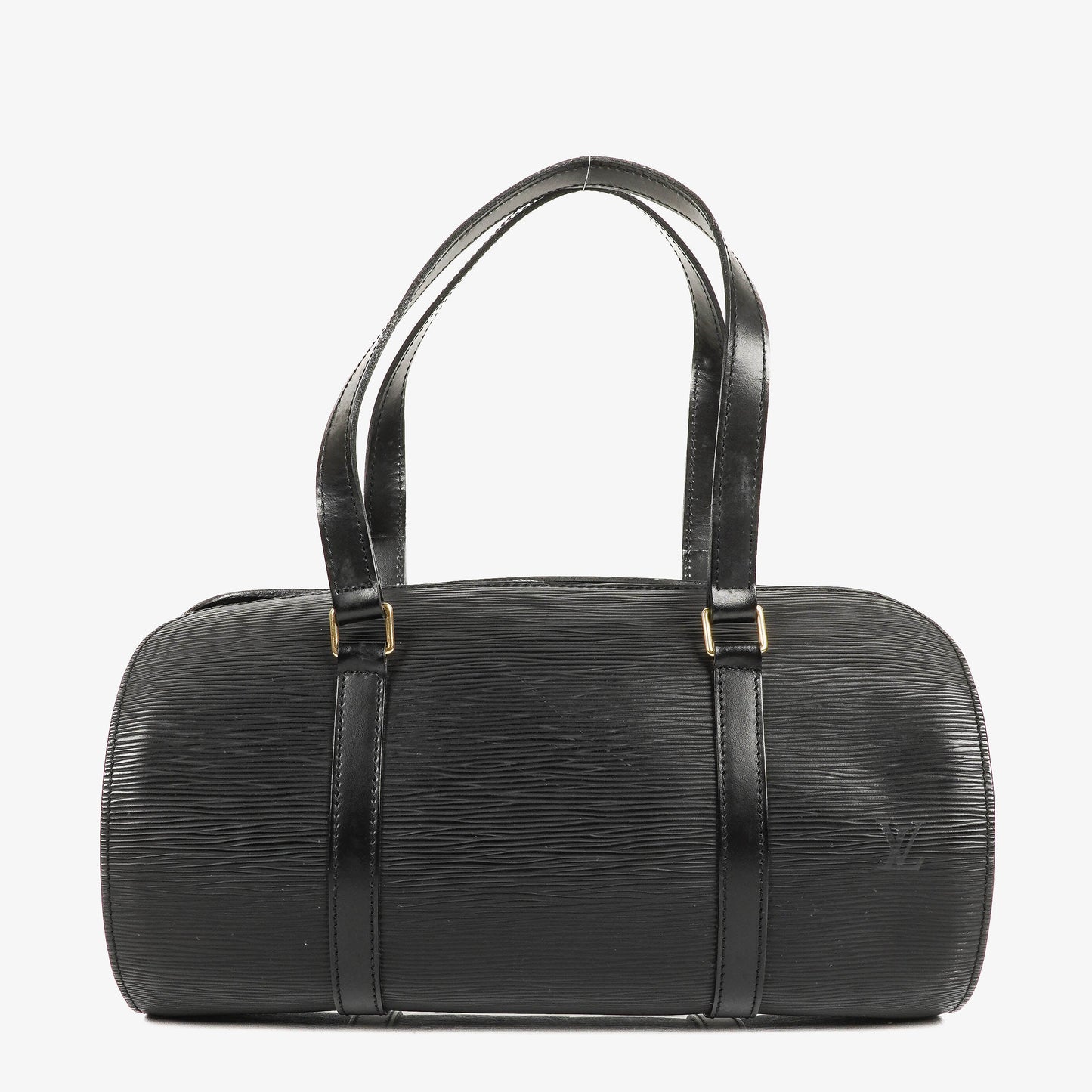 Louis Vuitton Soufflot Black EPI Leather Handbag