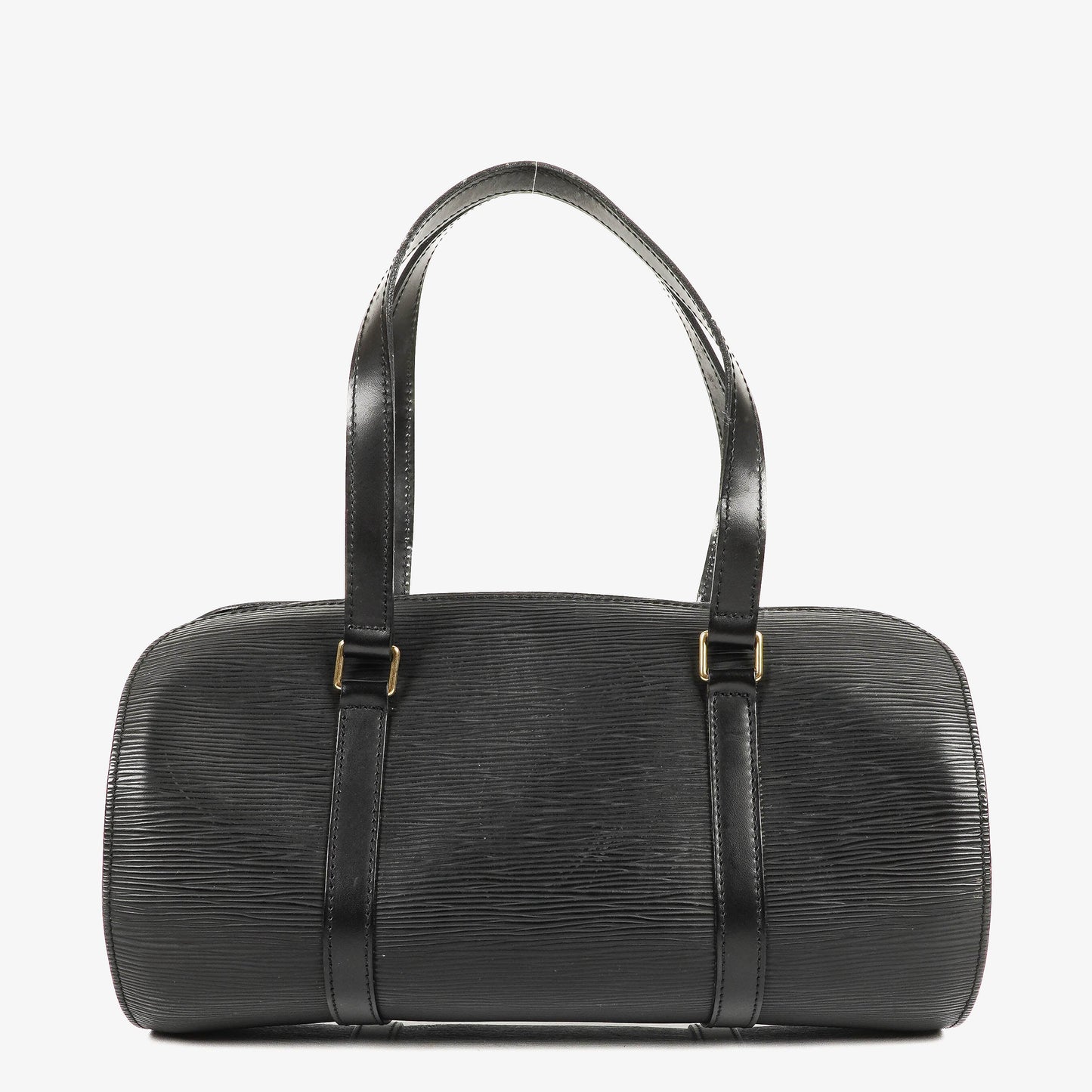 Louis Vuitton Soufflot Black EPI Leather Handbag