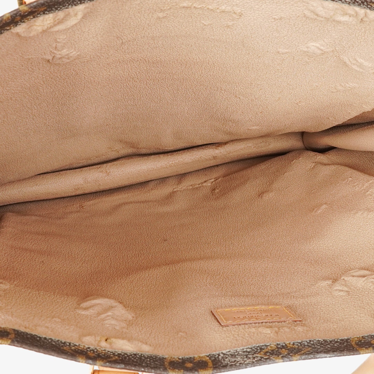 Louis Vuitton Sac Plat Monogram Canvas Bag