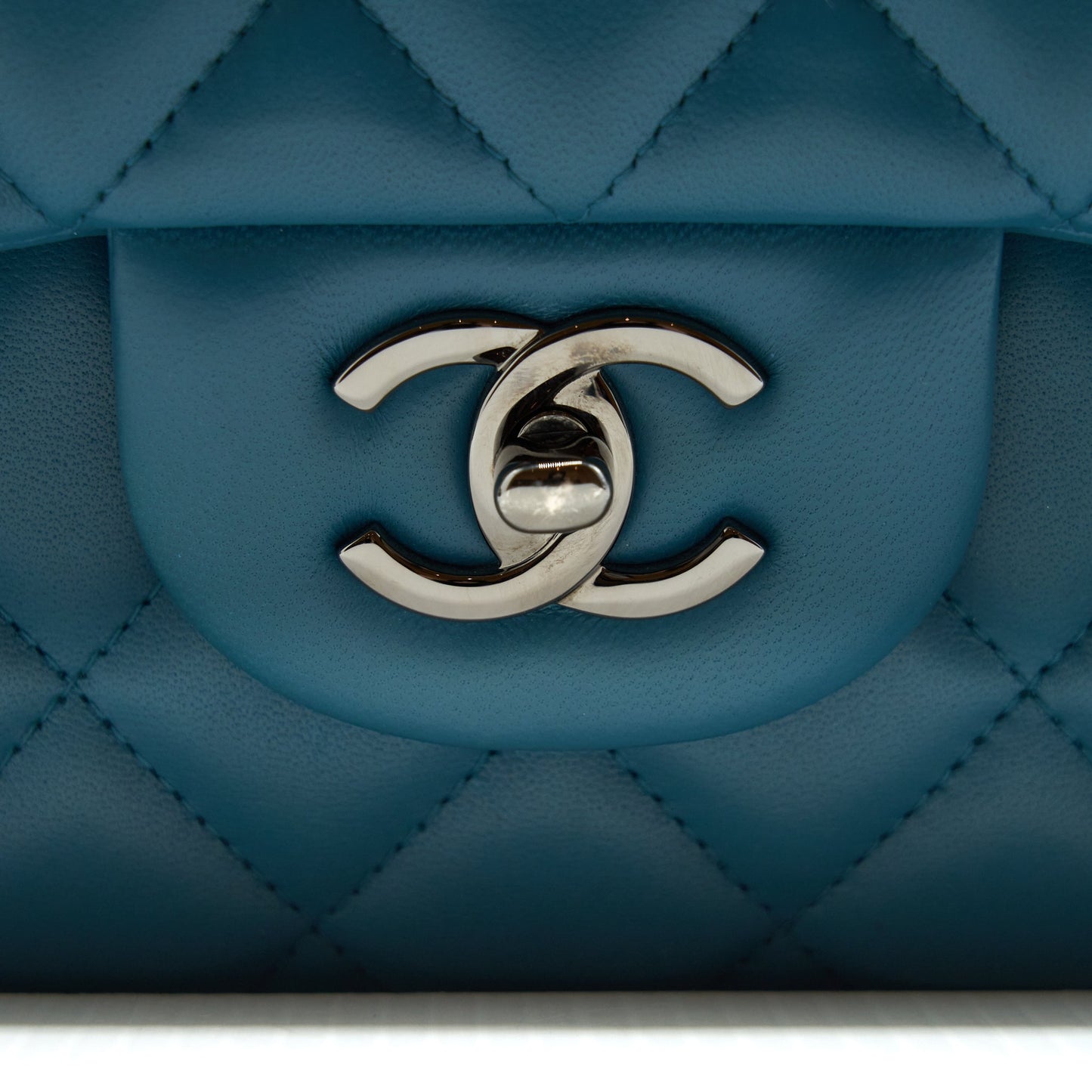 Chanel Jumbo Classic Double Flap Bag Lambskin Green