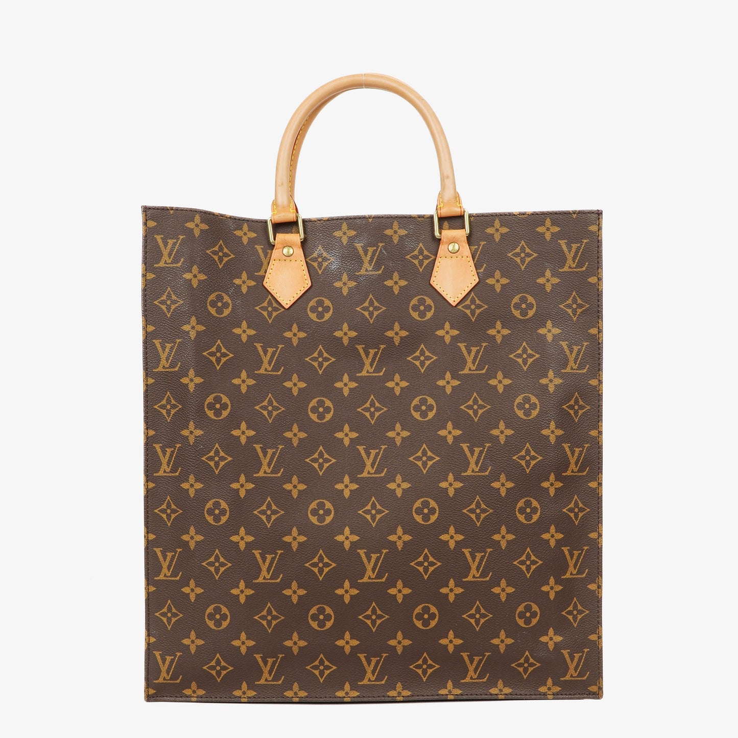 Louis Vuitton Sac Plat Monogram Canvas Bag