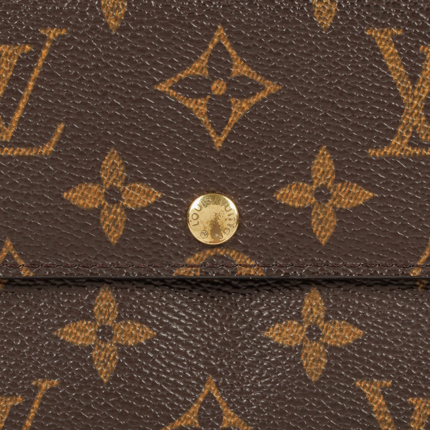 Louis Vuitton Sarah Monogram Canvas Wallet