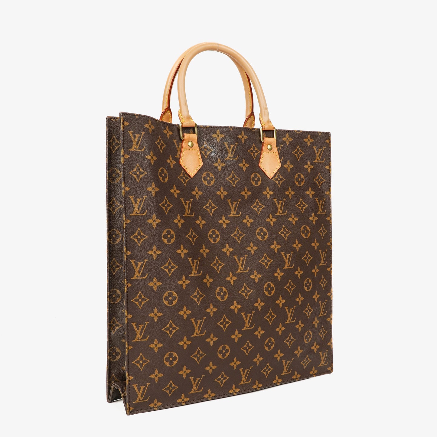 Louis Vuitton Sac Plat Monogram Canvas Bag