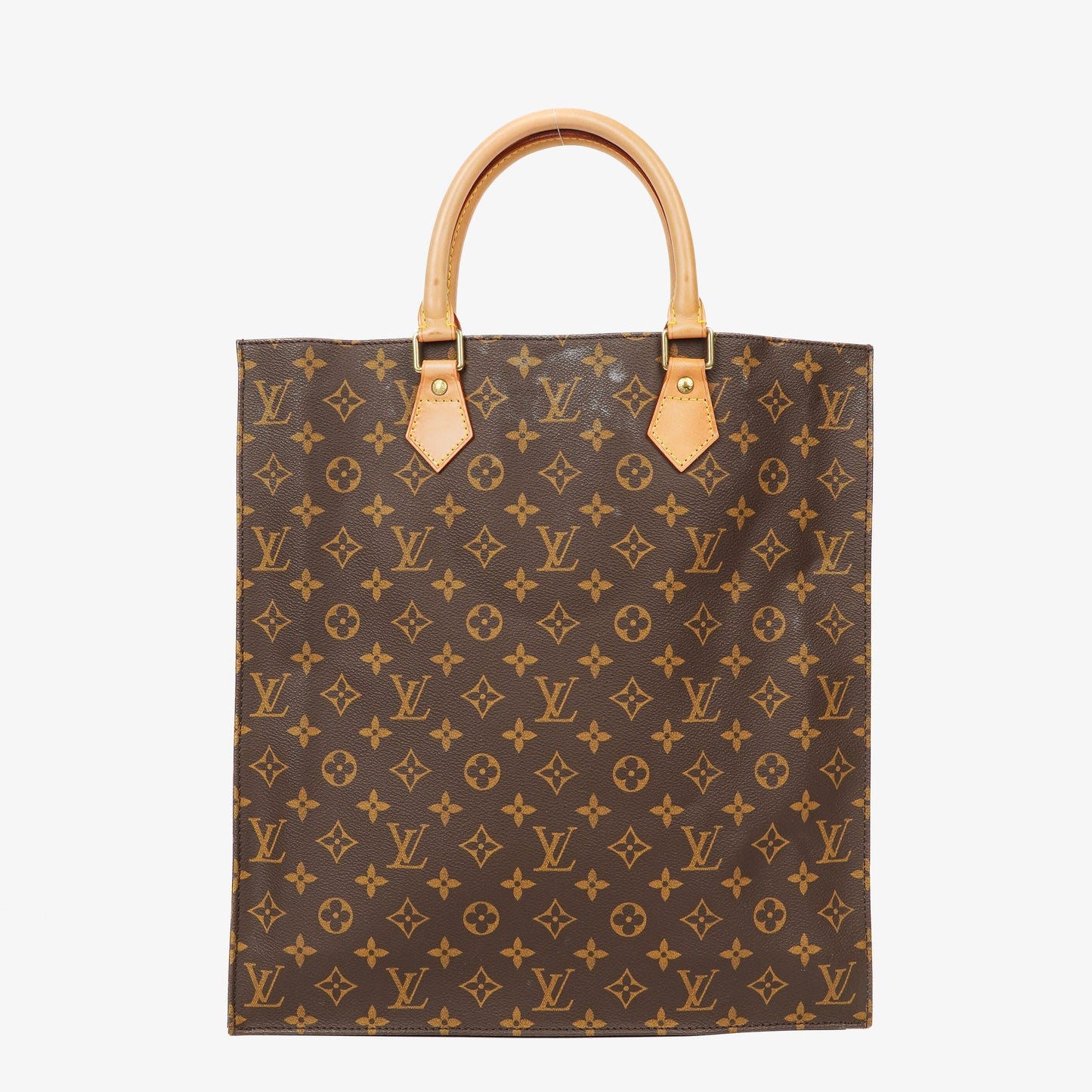 Louis Vuitton Sac Plat Monogram Canvas Bag