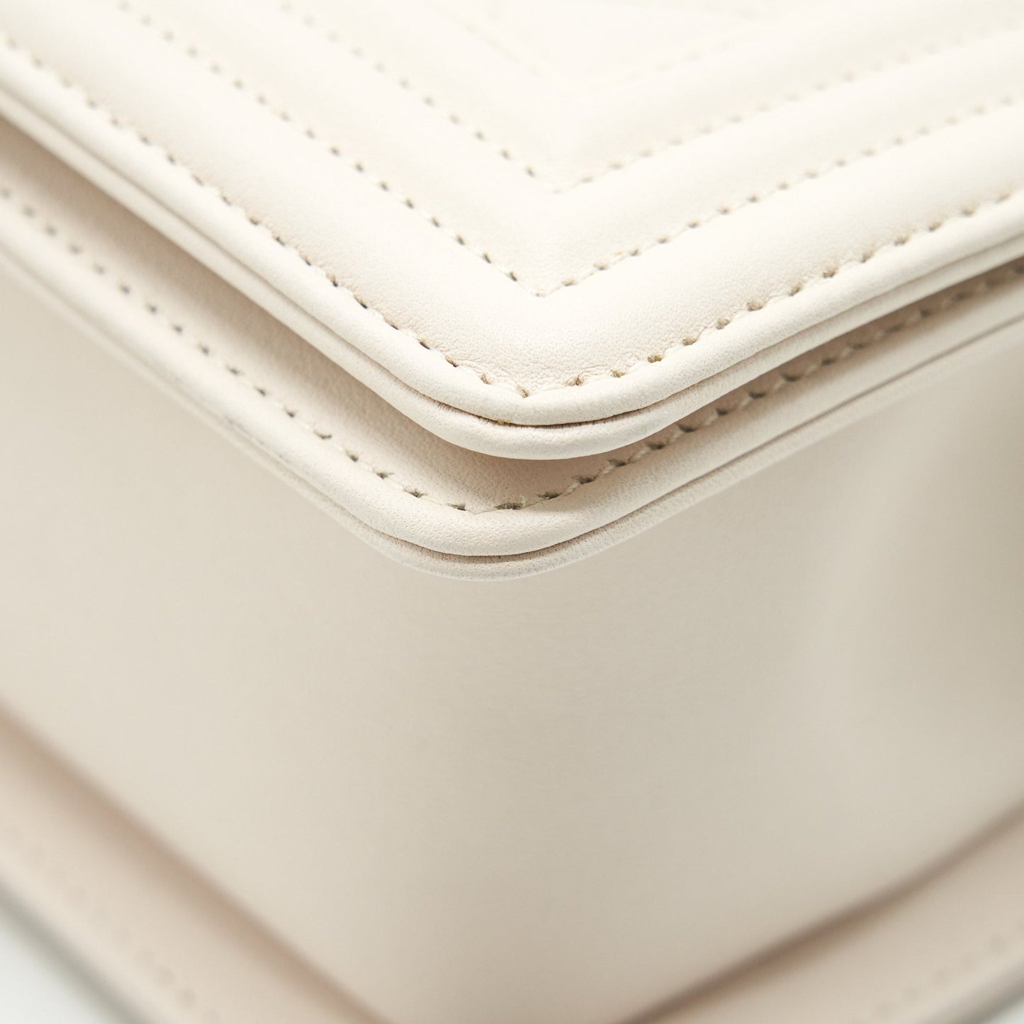 Chanel Small Boy Chanel Calfskin white