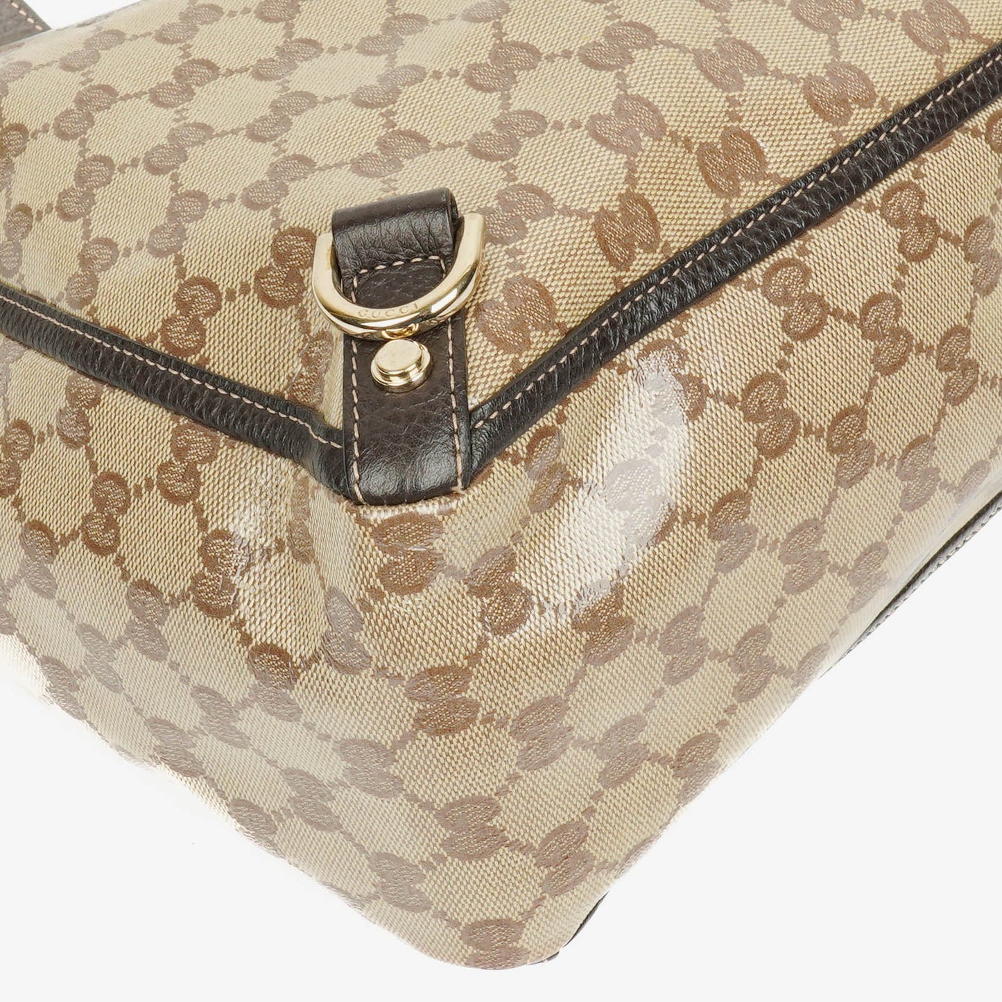 Gucci GG Crystal Abbey D-Ring Hobo Bag