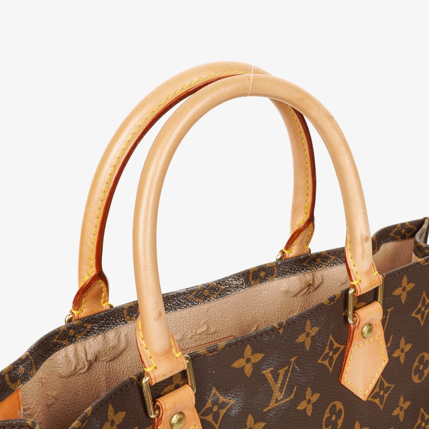Louis Vuitton Sac Plat Monogram Canvas Bag