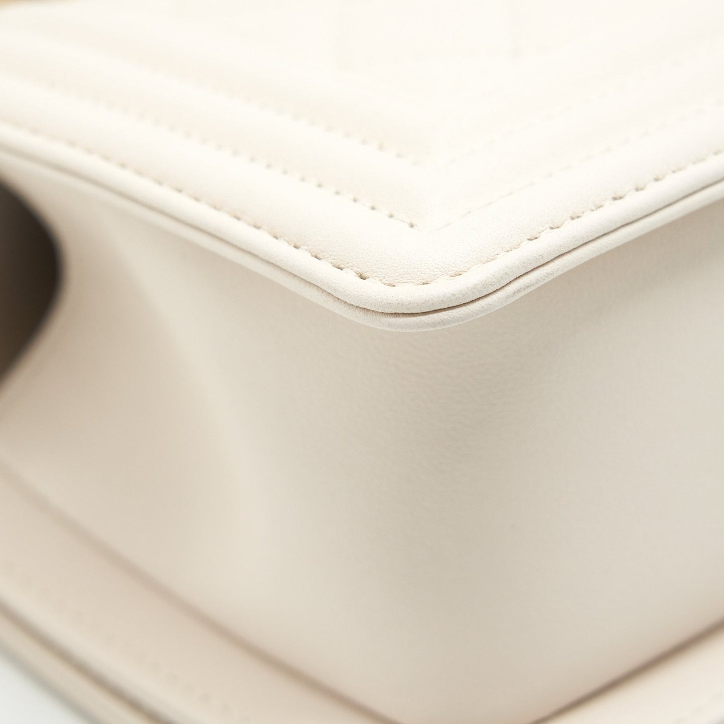 Chanel Small Boy Chanel Calfskin white