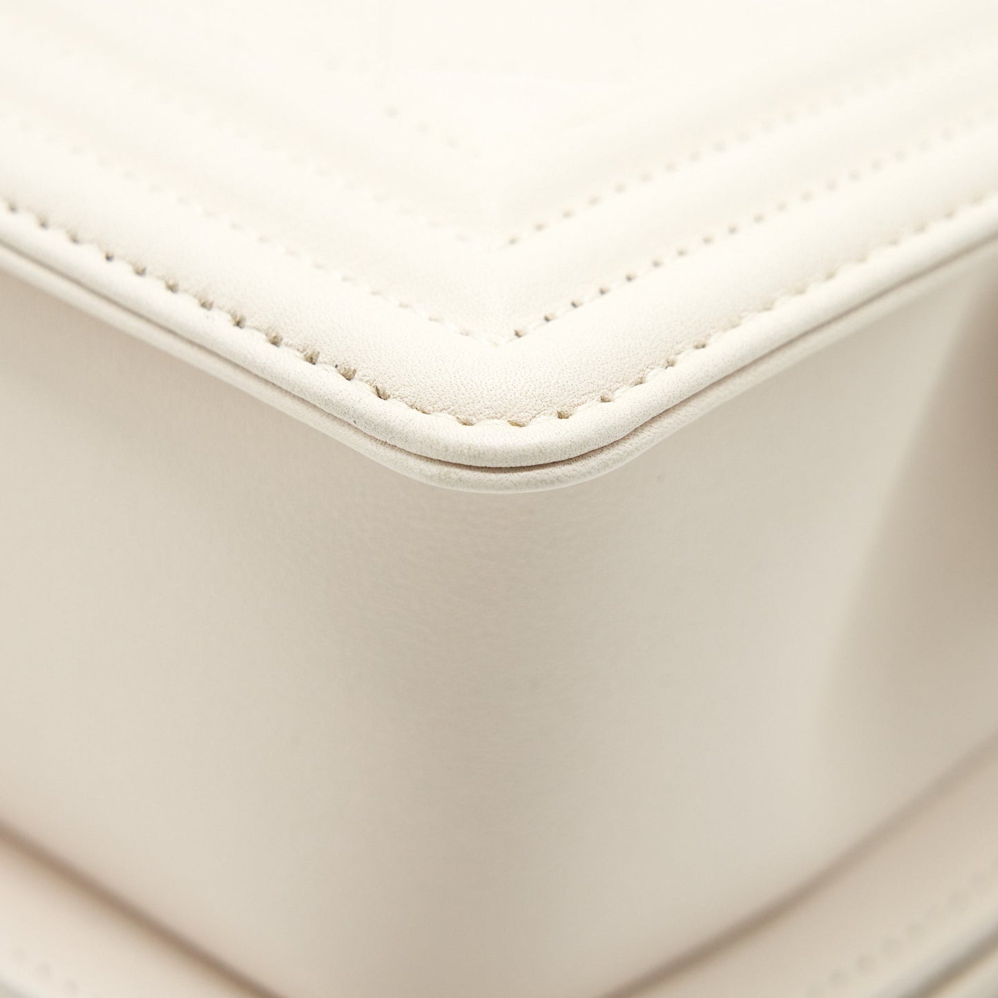 Chanel Small Boy Chanel Calfskin white