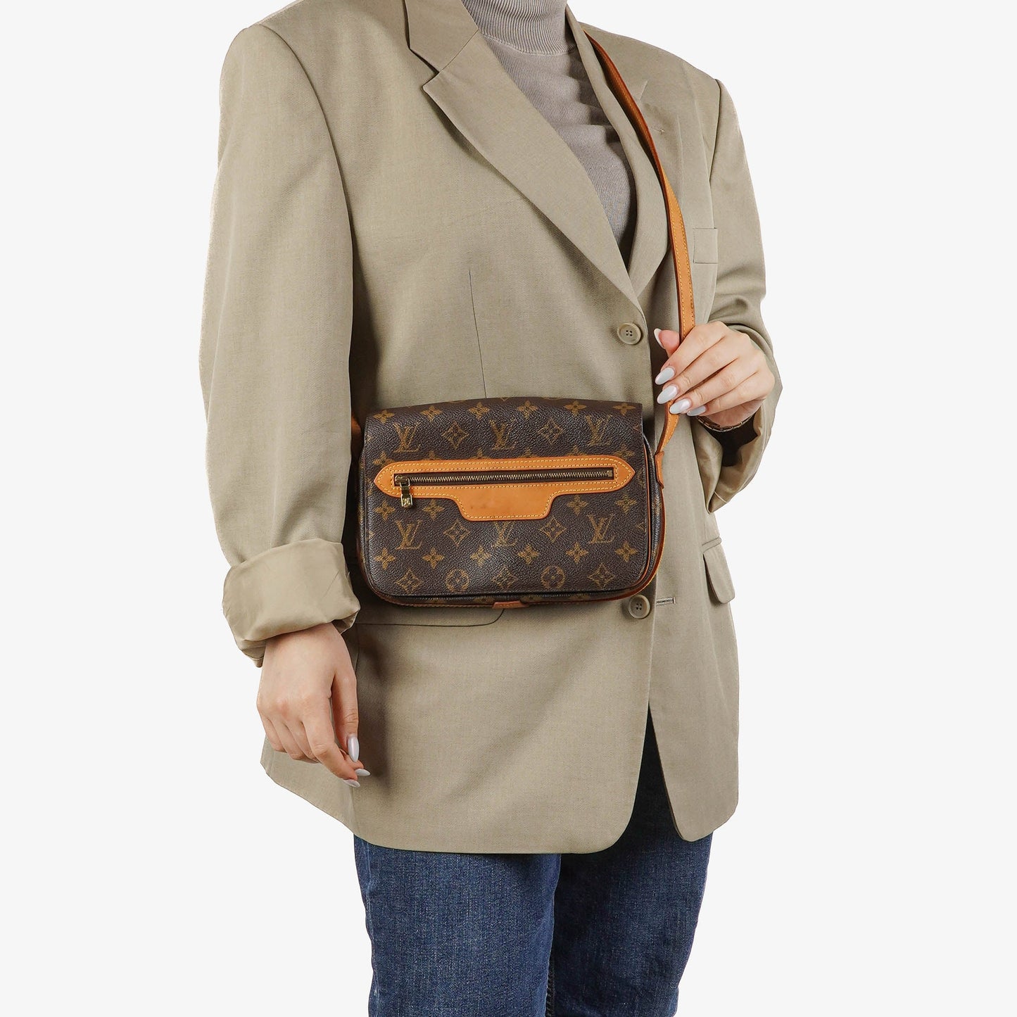 Louis Vuitton Saint Germain Monogram Canvas Crossbody Bag