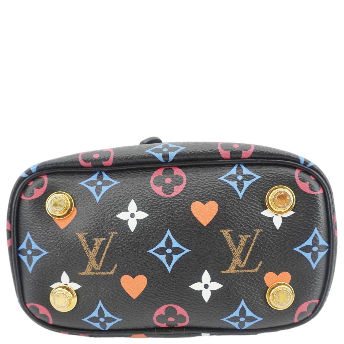 LOUIS VUITTON Game On Vanity PM Monogram Canvas Shoulder Bag Black