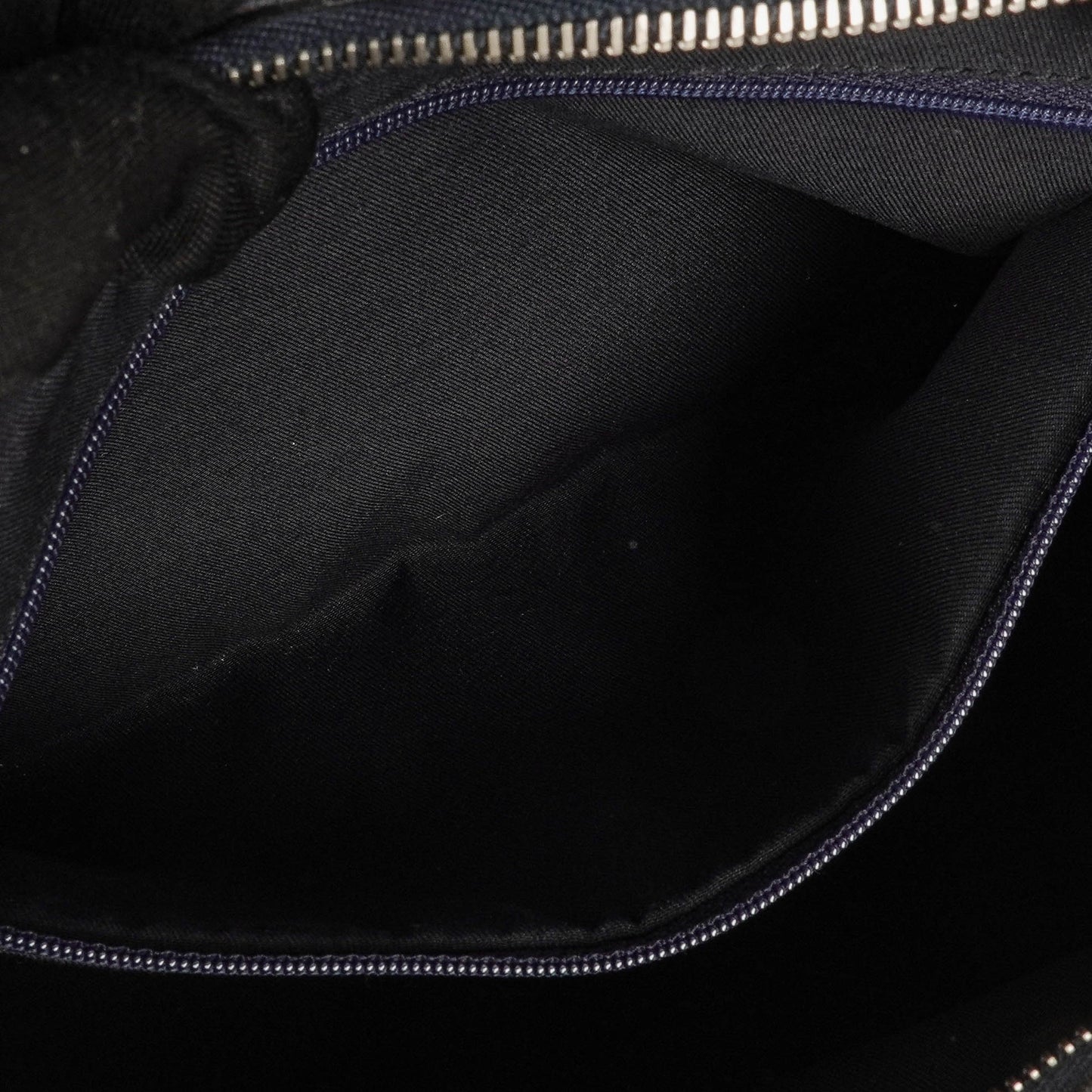 Gucci Charmy Navy GG Canvas Sherry Line Hobo Bag