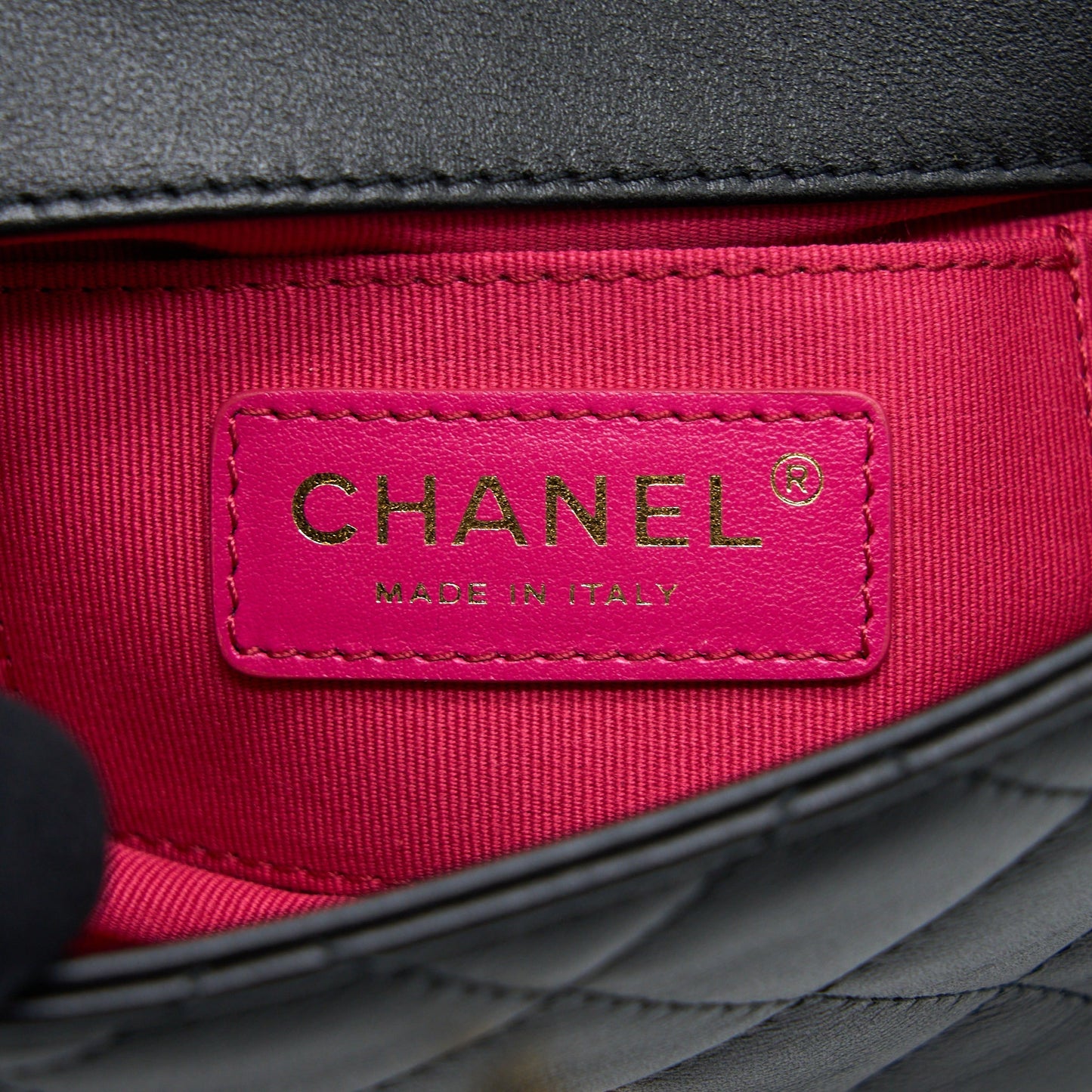 Chanel 22S Seasonal Flap Bag Calfskin Black Brushed