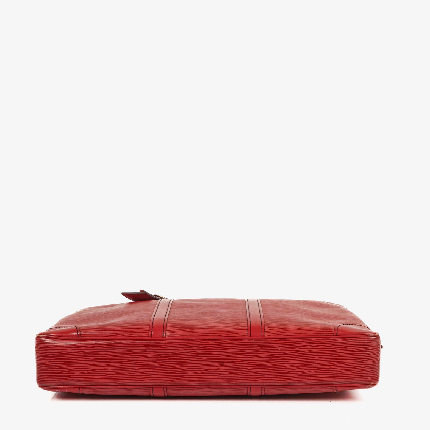 Louis Vuitton Porte-Documents Voyage Red EPI Leather Briefcase