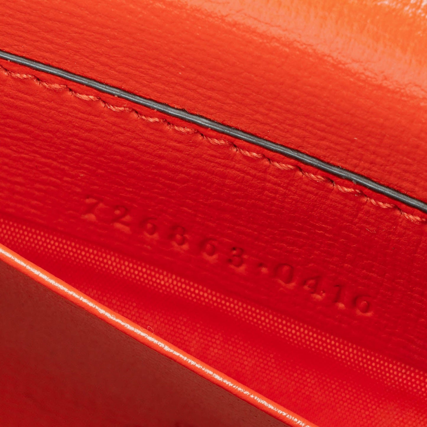 Gucci Orange Horsebit 1955 Flap Mini Shoulder Bag