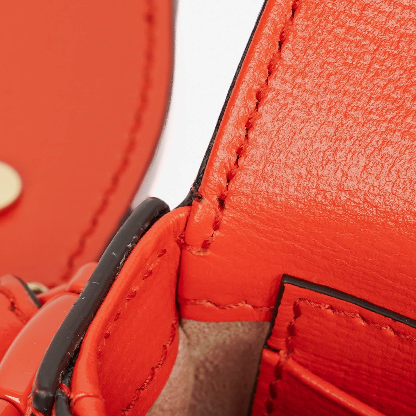 Gucci Orange Horsebit 1955 Flap Mini Shoulder Bag
