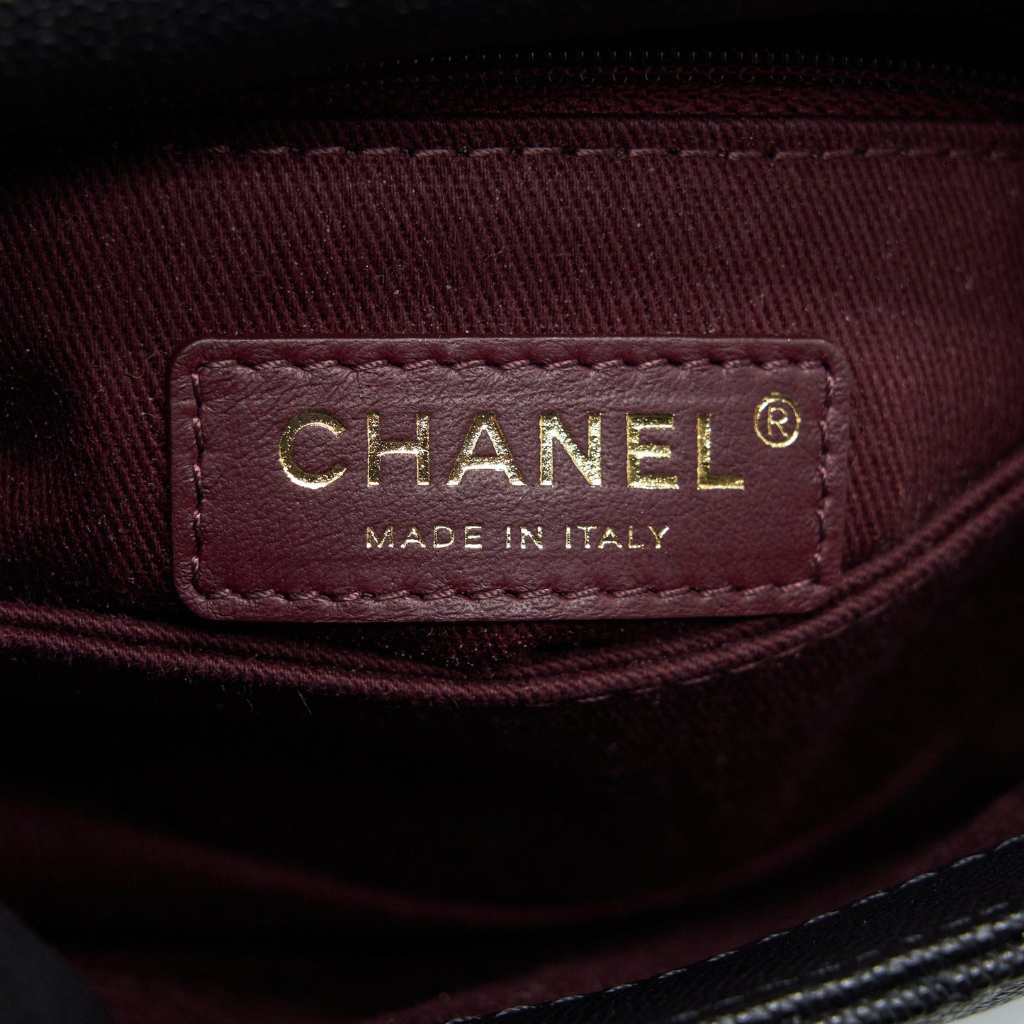 Chanel Coco Handle Extra Mini Black Embossed Handle L