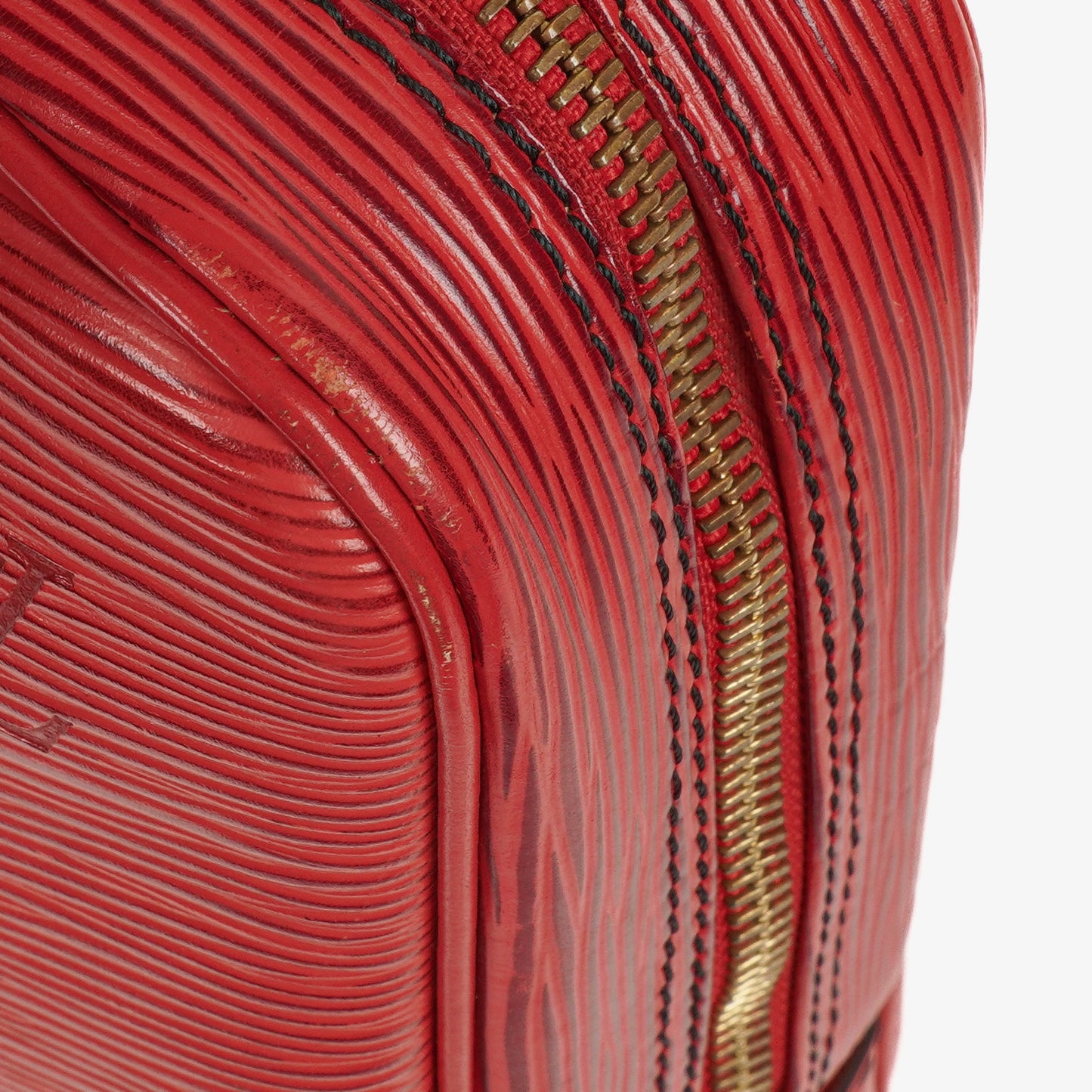 Louis Vuitton Porte-Documents Voyage Red EPI Leather Briefcase