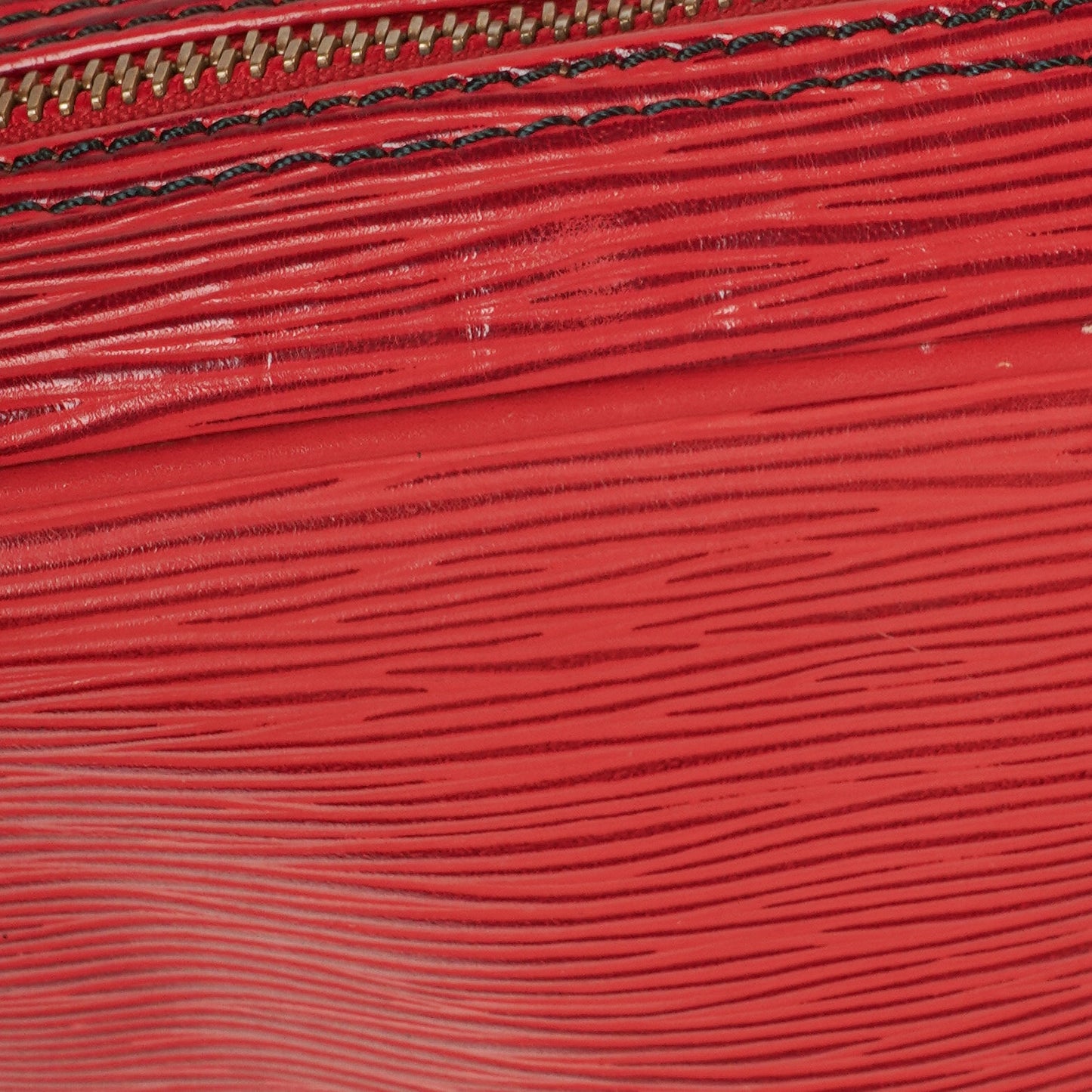 Louis Vuitton Porte-Documents Voyage Red EPI Leather Briefcase
