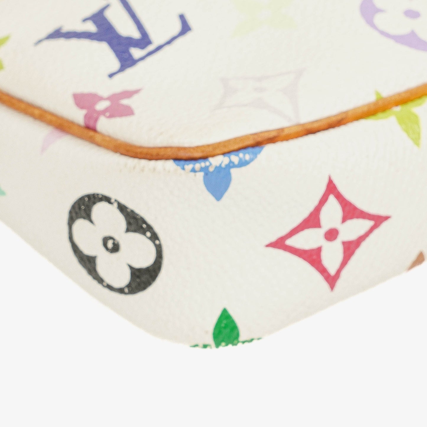 Louis Vuitton Takashi Murakami Pochette Accessoire Multicolor Clutch Handbag