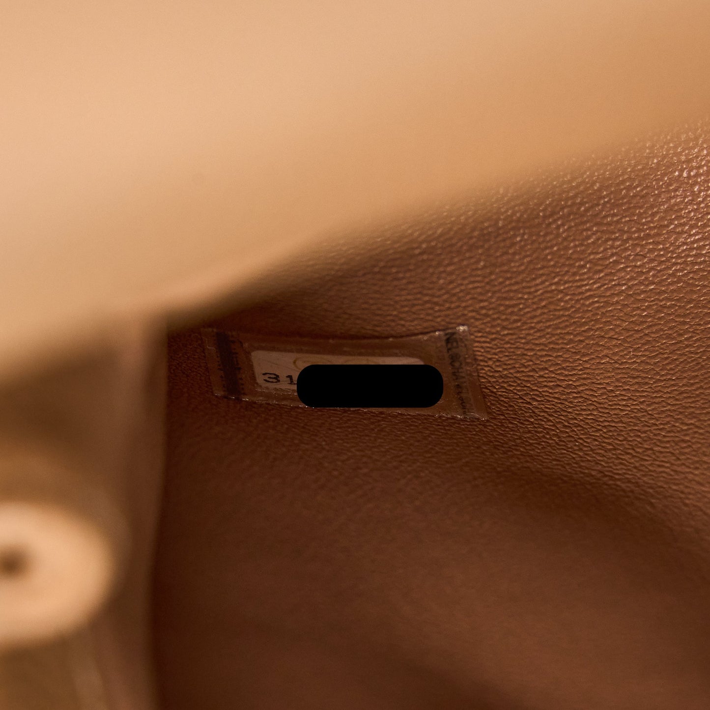 Chanel Small Coco Handle Caviar Brown