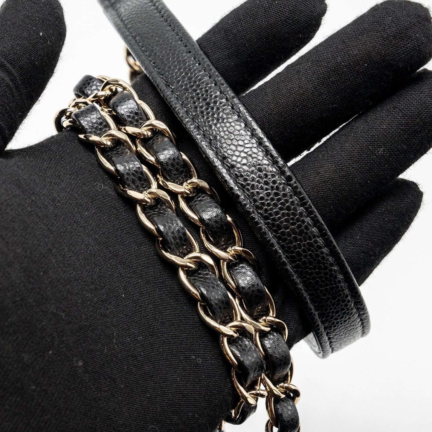 Chanel medium business affinity caviar black L (Microchip)